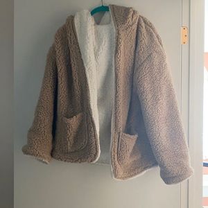 Women’s Reversible Sherpa Coat